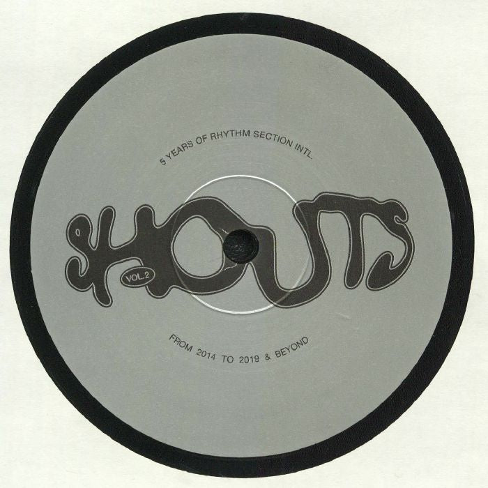 Various – Shouts Vol. 2 (12", Rhythm Section International, 2020) Back Cover