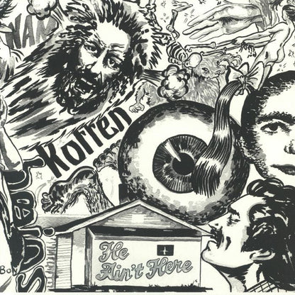 Various – Slacker 85 presents He Ain't Here (3x12", Slacker 85, 2026) Front Cover