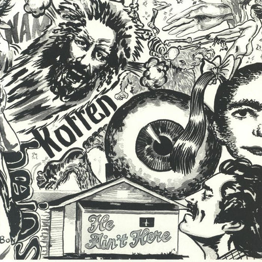 Various – Slacker 85 presents He Ain't Here (3x12", Slacker 85, 2026) Front Cover