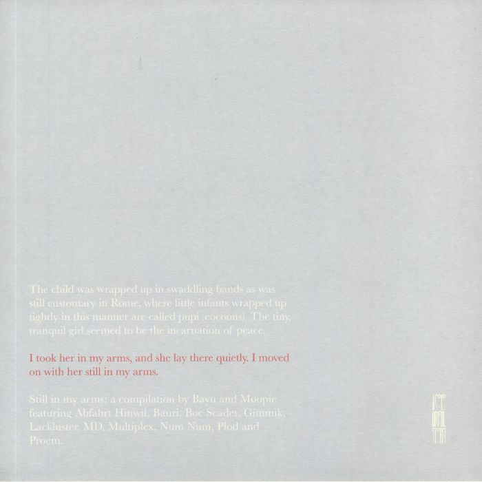 Various – Still In My Arms (LP, Transparent Yellow, A Colourful Storm, 2025) Back Cover
