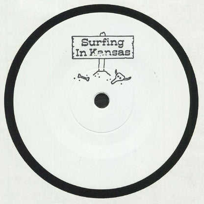 Various – Surfing In Kansas Vol. 3 (7", Surfing In Kansas, 2020) Back Cover