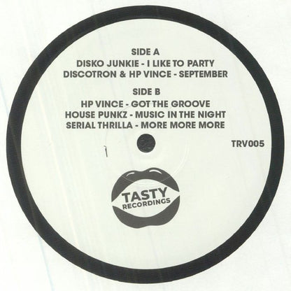 Various – Tasty Recordings Sampler 005 (12", Tasty Recordings, 2023) Back Cover