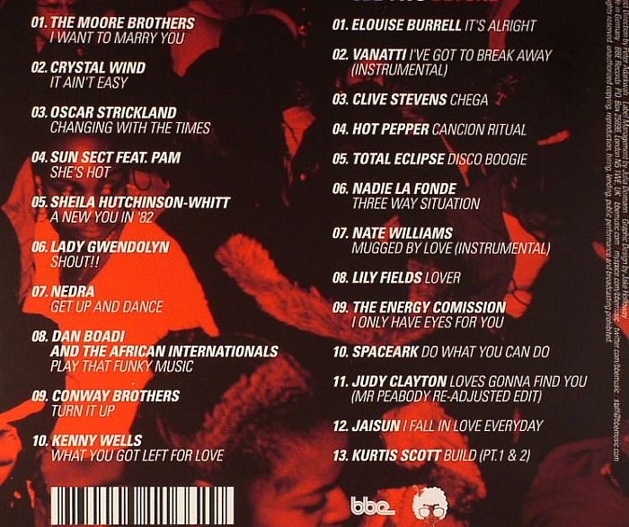 Various – The Real Sound Of Chicago & Beyond (Underground Disco & Boogie) (2xCD, BBE, 2011) Back Cover