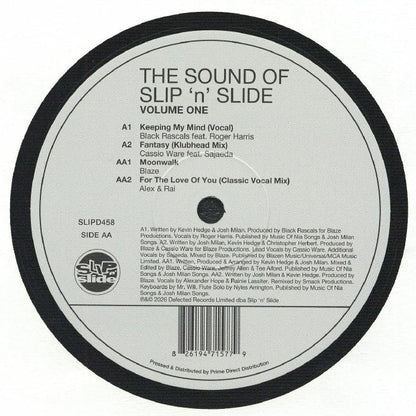 Various – The Sound Of Slip 'N' Slide - Volume One (12", Slip 'N' Slide, 2026) Back Cover