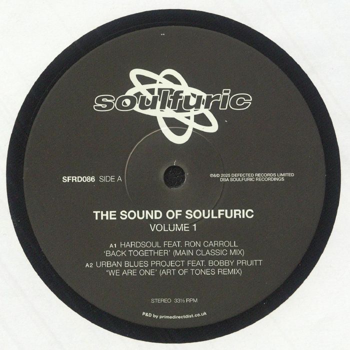 Various – The Sound Of Soulfuric Volume 1 (12", Soulfuric Recordings, 2025) Front Cover