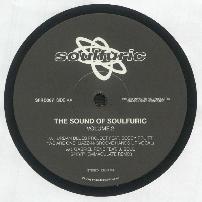 Various / – The Sound Of Soulfuric Volume 2 (12", Soulfuric Recordings, 2026) Back Cover