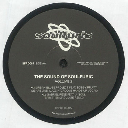Various / – The Sound Of Soulfuric Volume 2 (12", Soulfuric Recordings, 2026) Back Cover