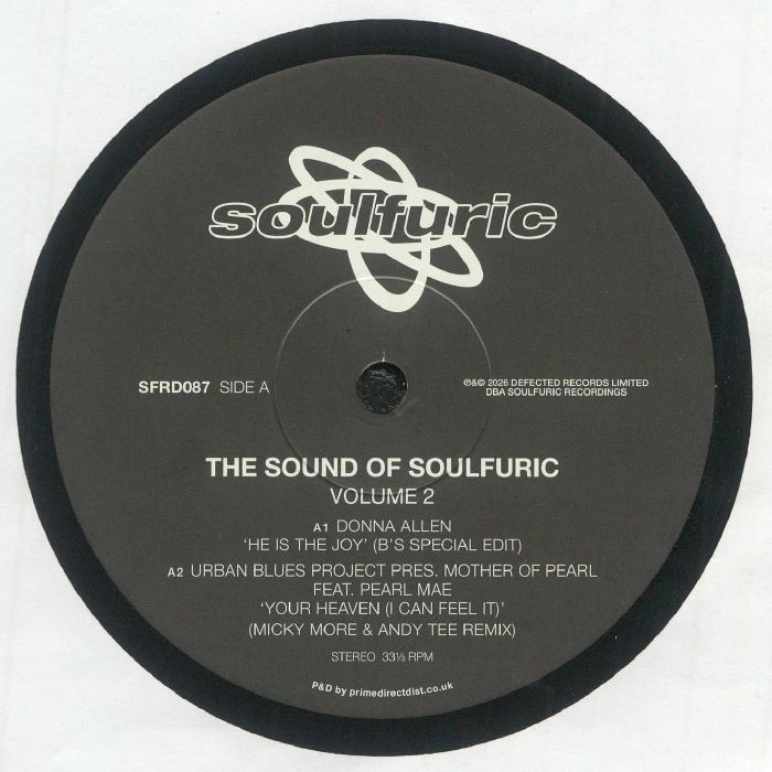 Various / – The Sound Of Soulfuric Volume 2 (12", Soulfuric Recordings, 2026) Front Cover