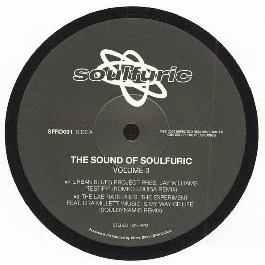 Various – The Sound Of Soulfuric Volume 3 (12", Soulfuric Recordings, 2026) Front Cover
