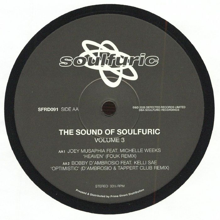 Various – The Sound Of Soulfuric Volume 3 (12", Soulfuric Recordings, 2026) Back Cover