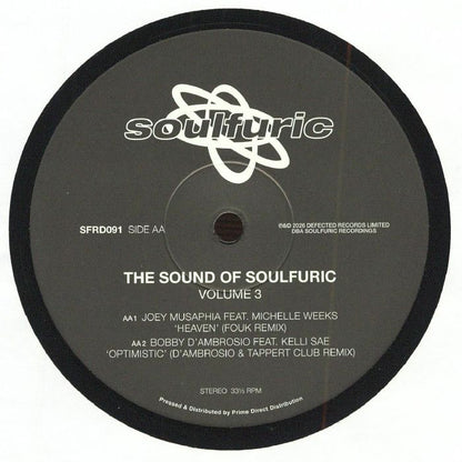 Various – The Sound Of Soulfuric Volume 3 (12", Soulfuric Recordings, 2026) Back Cover