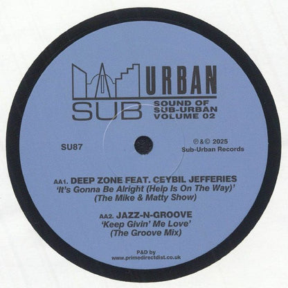 Various – The Sound Of Sub-Urban Volume 02 (12", Sub-Urban, 2025) back cover