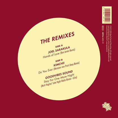 Various – The Sunset Manifesto Volume 2 (The Remixes) (7", White, How Do You Are?, 2026) Back Cover