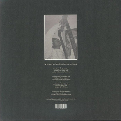 Various – The World Is But A Place Of Survival: Begena Songs From Ethiopia (2x12", Death Is Not The End, 2025) Back Cover