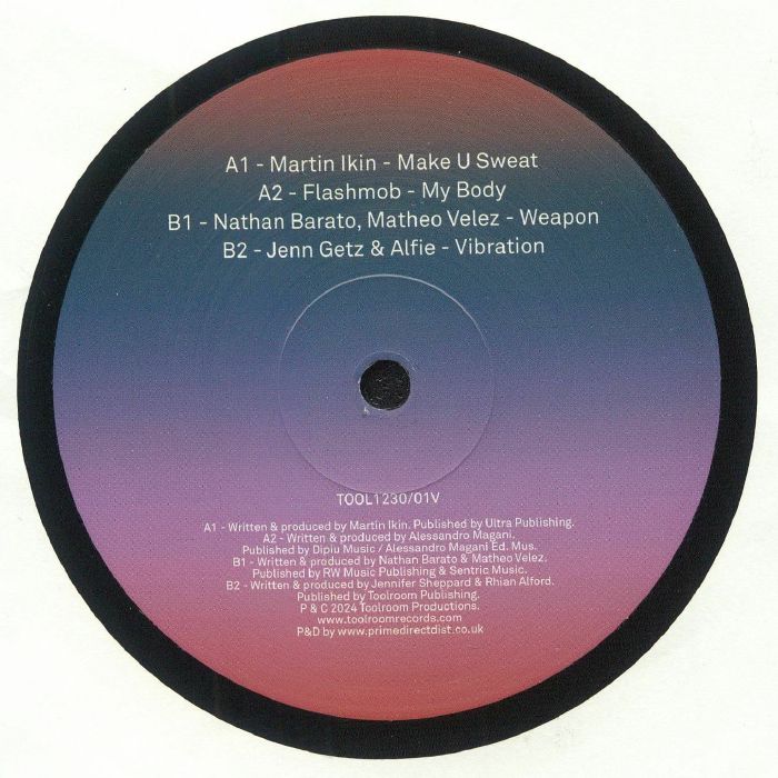 Various – Toolroom Sampler Vol. 11 (12", Toolroom Records, 2024) Back Cover