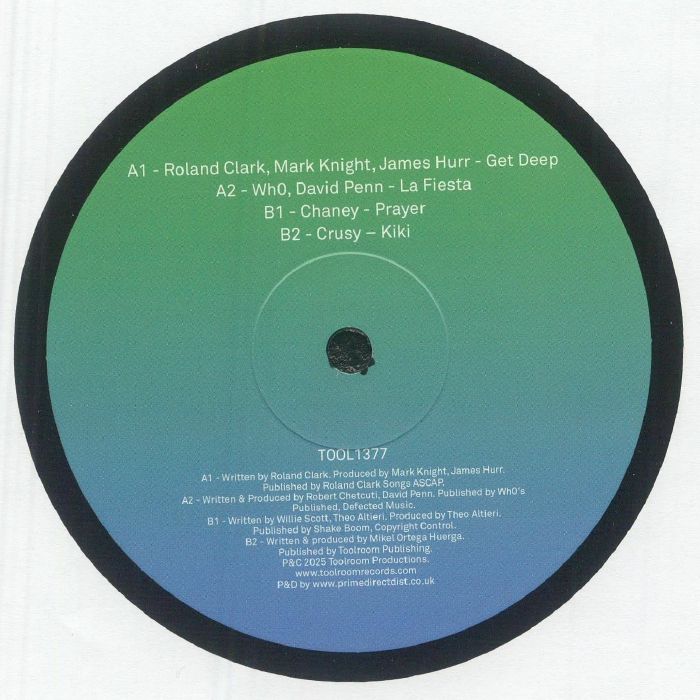 Various – Toolroom Sampler Vol. 20 (12", Toolroom Records, 2025) Back Cover
