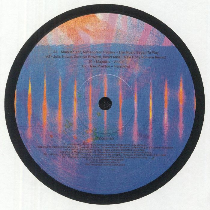 Various – Toolroom Sampler Vol. 4 (12", Toolroom Records, 2023) Back Cover