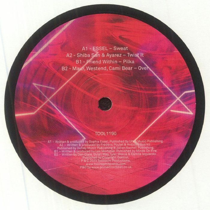 Various – Toolroom Sampler Vol. 8 (12", Toolroom Records, 2023) Back Cover