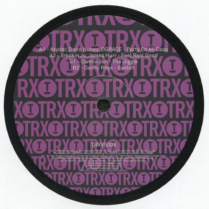 Various – Toolroom Trax Sampler Vol. 6 (12", Toolroom Records, 2026) Back Cover
