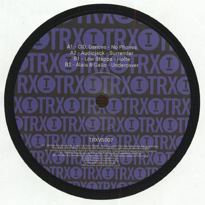 Various – Toolroom Trax Sampler Vol. 7 (12", Toolroom Records, 2026) Front Cover
