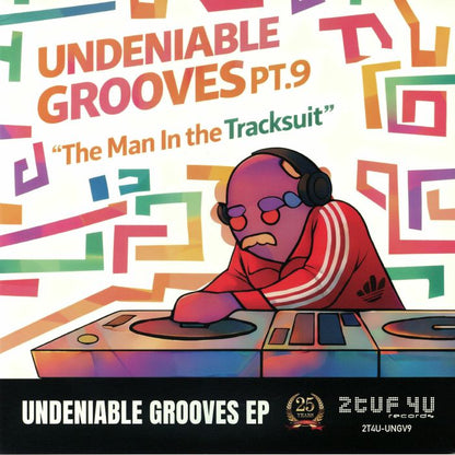 Various – Undeniable Grooves PT.9 "The Man In The Tracksuit" (12", 2tuf 4u Records, 2026) Front Cover