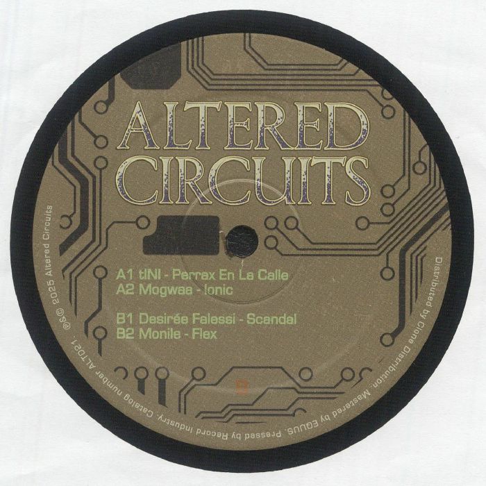 Various – Various 2 (12", Altered Circuits, 2026) Back Cover