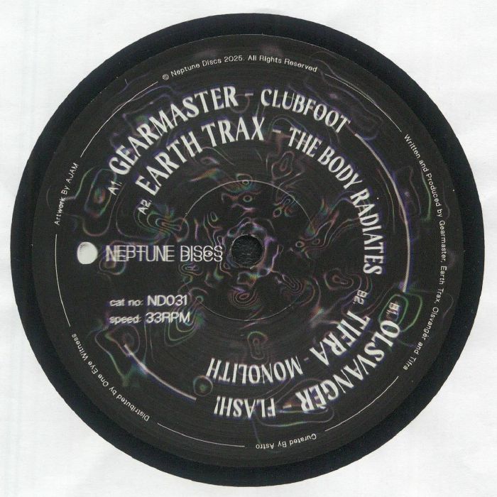 Various – VARIOUS ARTIST VOL. 11 (12", Neptune Discs, 2025) Front Cover