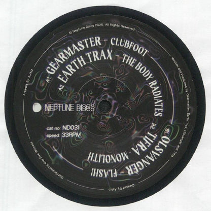 Various – VARIOUS ARTIST VOL. 11 (12", Neptune Discs, 2025) Front Cover