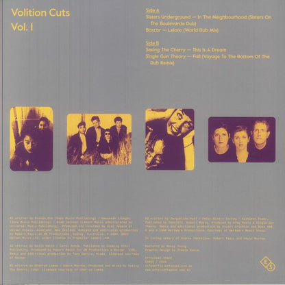 Various – Volition Cuts Vol. 1 (12", Efficient Space, 2025) Back Cover