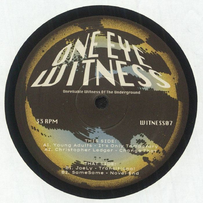 Various – WITNESS07 (12", One Eye Witness, 2025) Front Cover