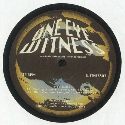 Various – WITNESS07 (12", One Eye Witness, 2025) Front Cover