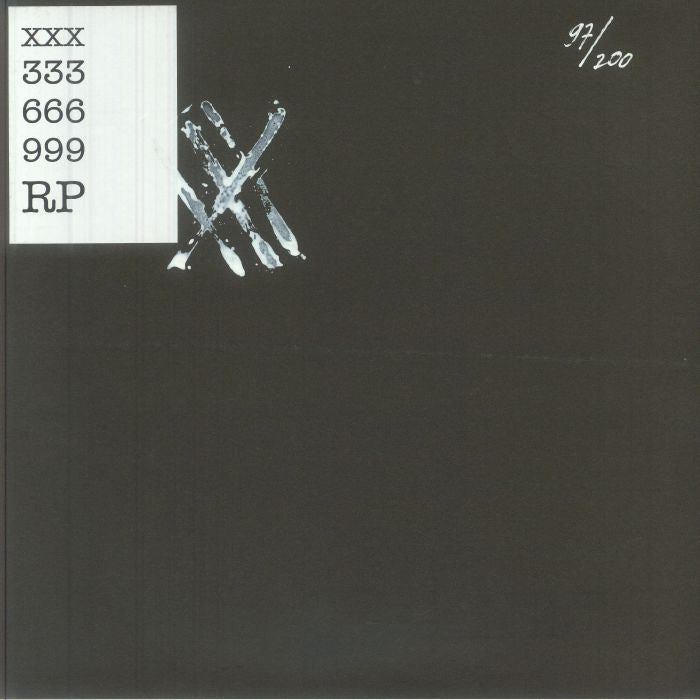 Various – XXX333, 666, 999 RP (3x12", XXX, XXX, XXX, 2025) front cover