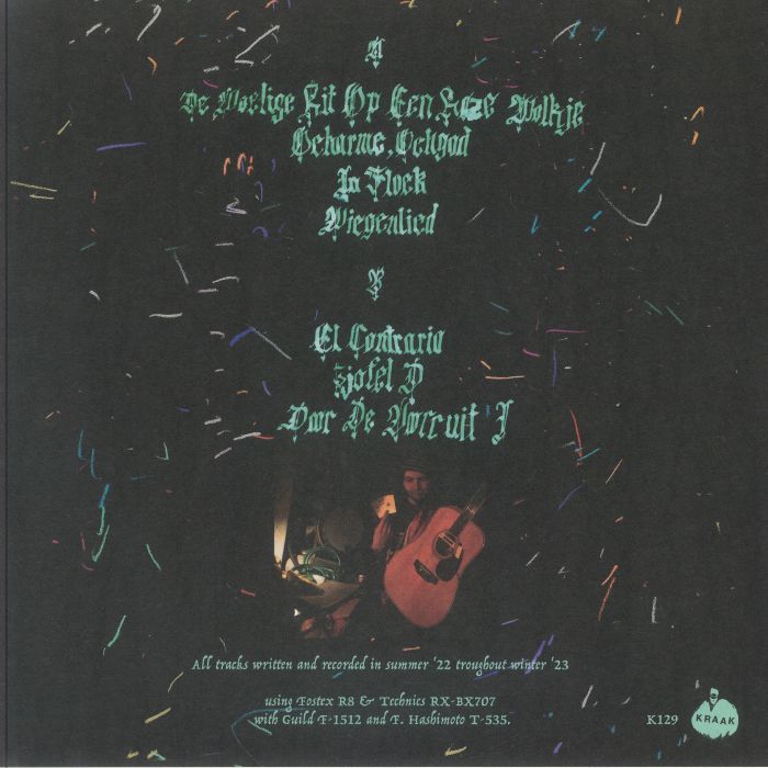 Venediktos Tempelboom – Syne Vuyle Hoeck (12", (K-RAA-K)³, 2024) Back Cover