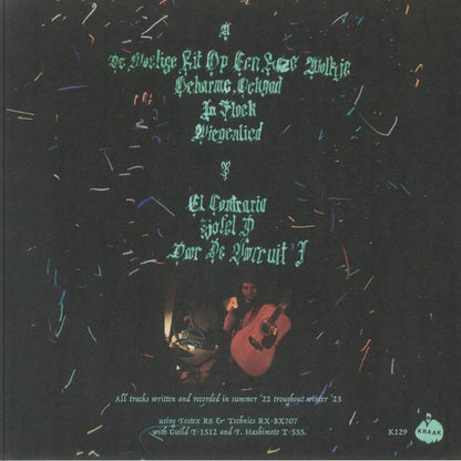 Venediktos Tempelboom – Syne Vuyle Hoeck (12", (K-RAA-K)³, 2024) Back Cover