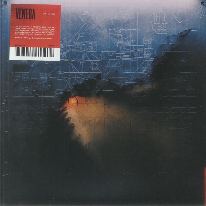 Venera – Exinfinite (LP, Pan, 2025) Front Cover
