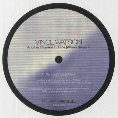Vince Watson – Another Moment In Time (Album Sampler) (12", Everysoul, 2023) Front Cover