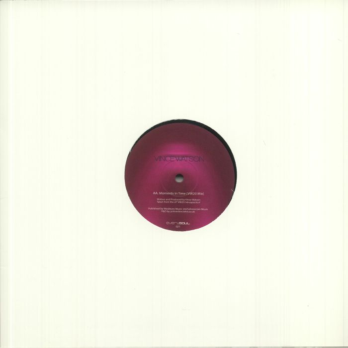 Vince Watson – Mystical Rhythm / Moments In Time (12", Everysoul, 2025) back cover
