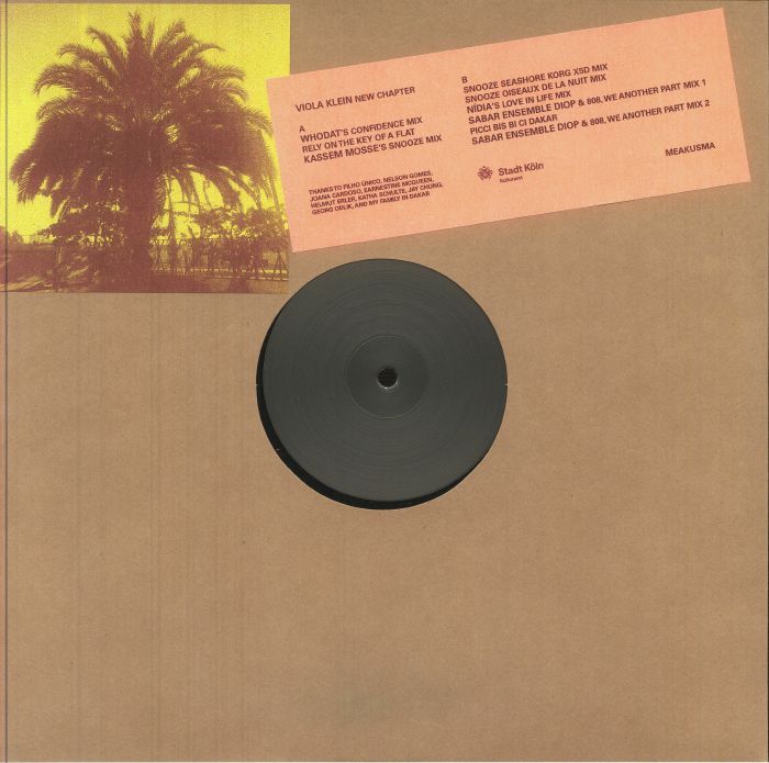 Viola Klein – New Chapter (LP, Meakusma, 2025) Front Cover