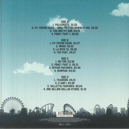 Vitalic – OK Cowboy (2xLP, Sparkled, Citizen Records, 2025) Back Cover