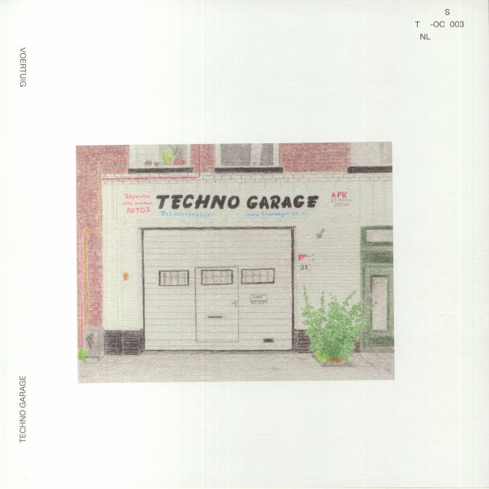 Voertuig – Techno Garage (LP, Tonal Oceans, 2023) Front Cover