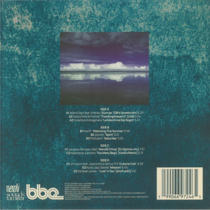 Volcov – From The Archive III (2xLP, BBE, 2026) Back Cover