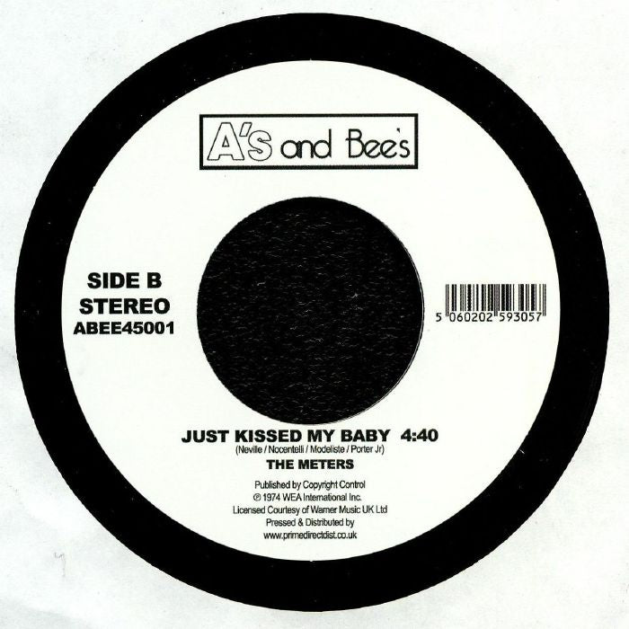 Watts 103rd Street Rhythm Band & The Meters – Express Yourself / Just Kissed My Baby (7", A's & Bee's, 2025) image 02