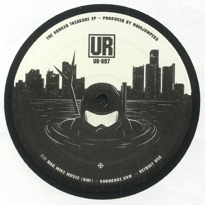 Wavejumpers – The Sunken Treasure EP (12", Underground Resistance, 2022) Back Cover