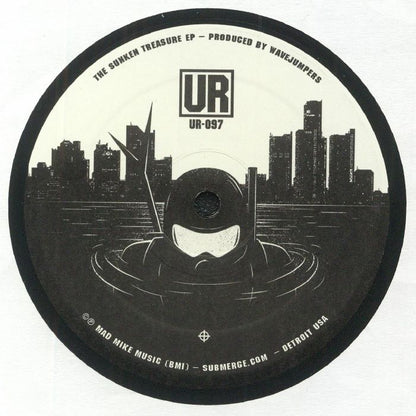 Wavejumpers – The Sunken Treasure EP (12", Underground Resistance, 2022) Back Cover