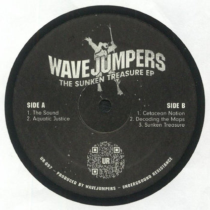 Wavejumpers – The Sunken Treasure EP (12", Underground Resistance, 2022) Front Cover