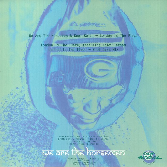 We Are The Horsemen , Kool Keith – London Is The Place (12", Outernational Sounds, 2025) back cover