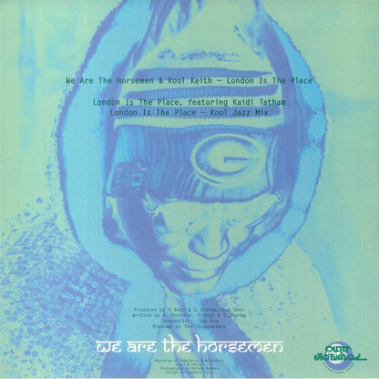 We Are The Horsemen , Kool Keith – London Is The Place (12", Outernational Sounds, 2025) back cover
