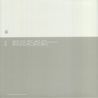Whatever The Weather – Whatever The Weather (LP, Ghostly International, 2022) Back Cover