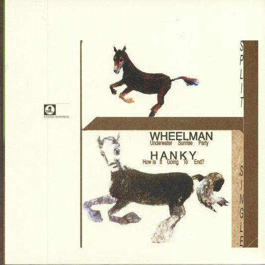 Wheelman , Hanky – Split Single (12", Studio Barnhus, 2017) Front Cover