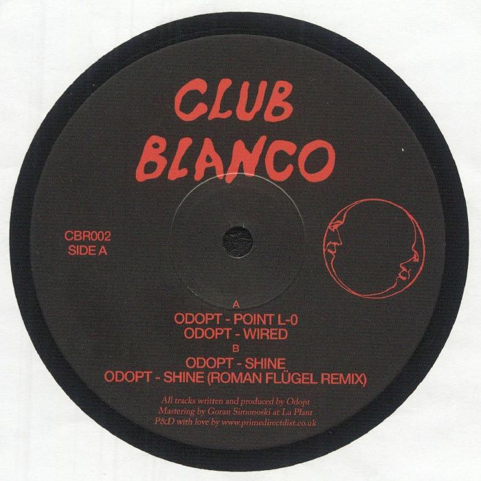 Odopt – Wired (12", Club Blanco, 2025) front cover